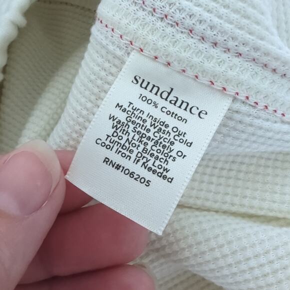 Sundance Womens Ingrid Henley Comfy Casual Pants Thermal Knit Southwestern Small - Picture 7 of 9